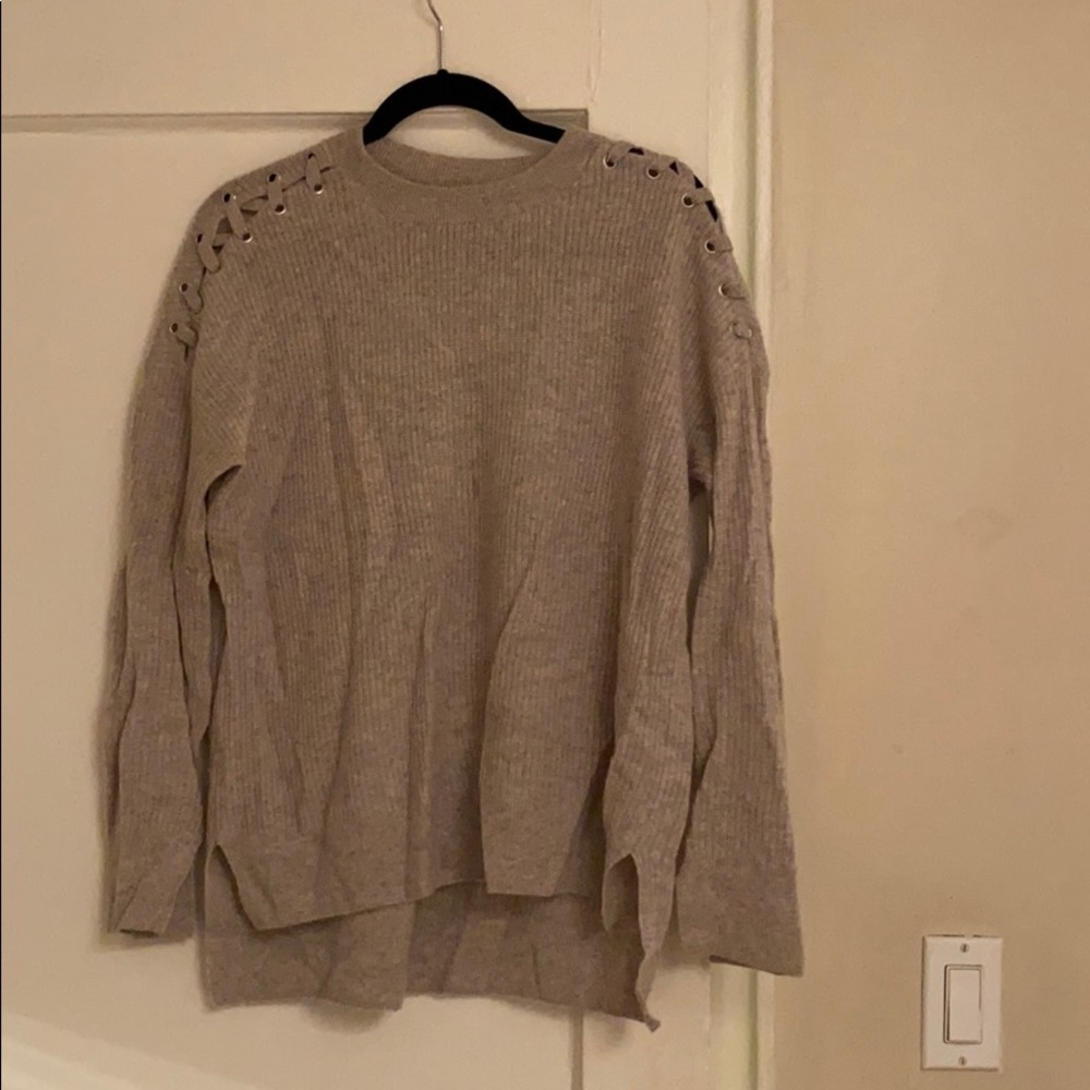 Grey Cashmere Sweater